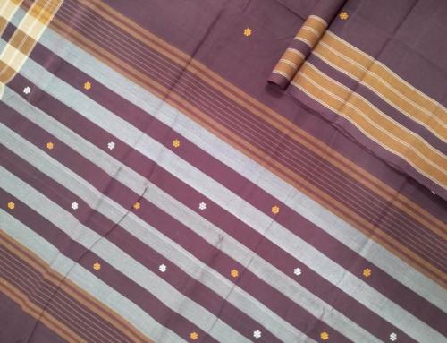 ARUPPUKOTTAI 60S COTTON SAREES WITH BLOUSE